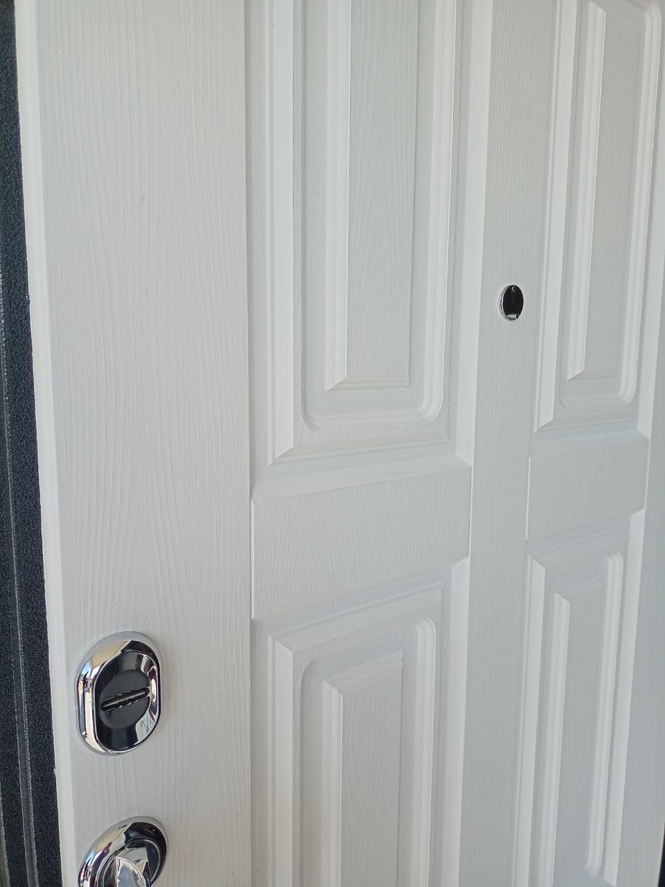 Фото двери после покраски