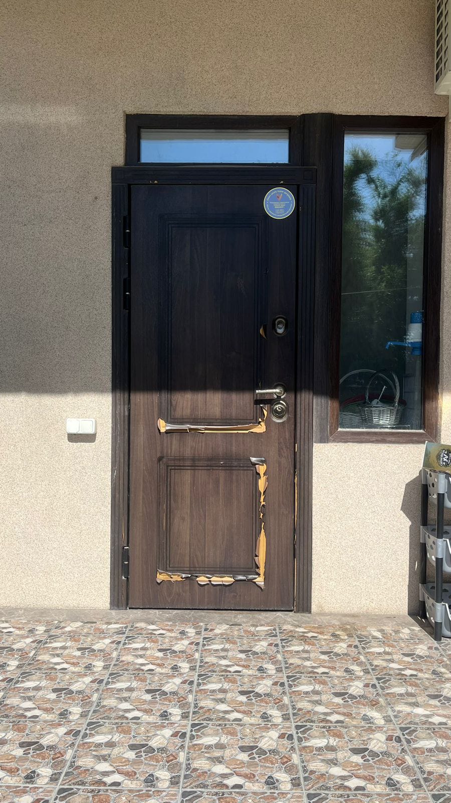 Фото двери до покраски