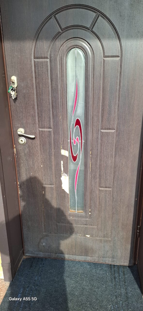 Фото двери до покраски