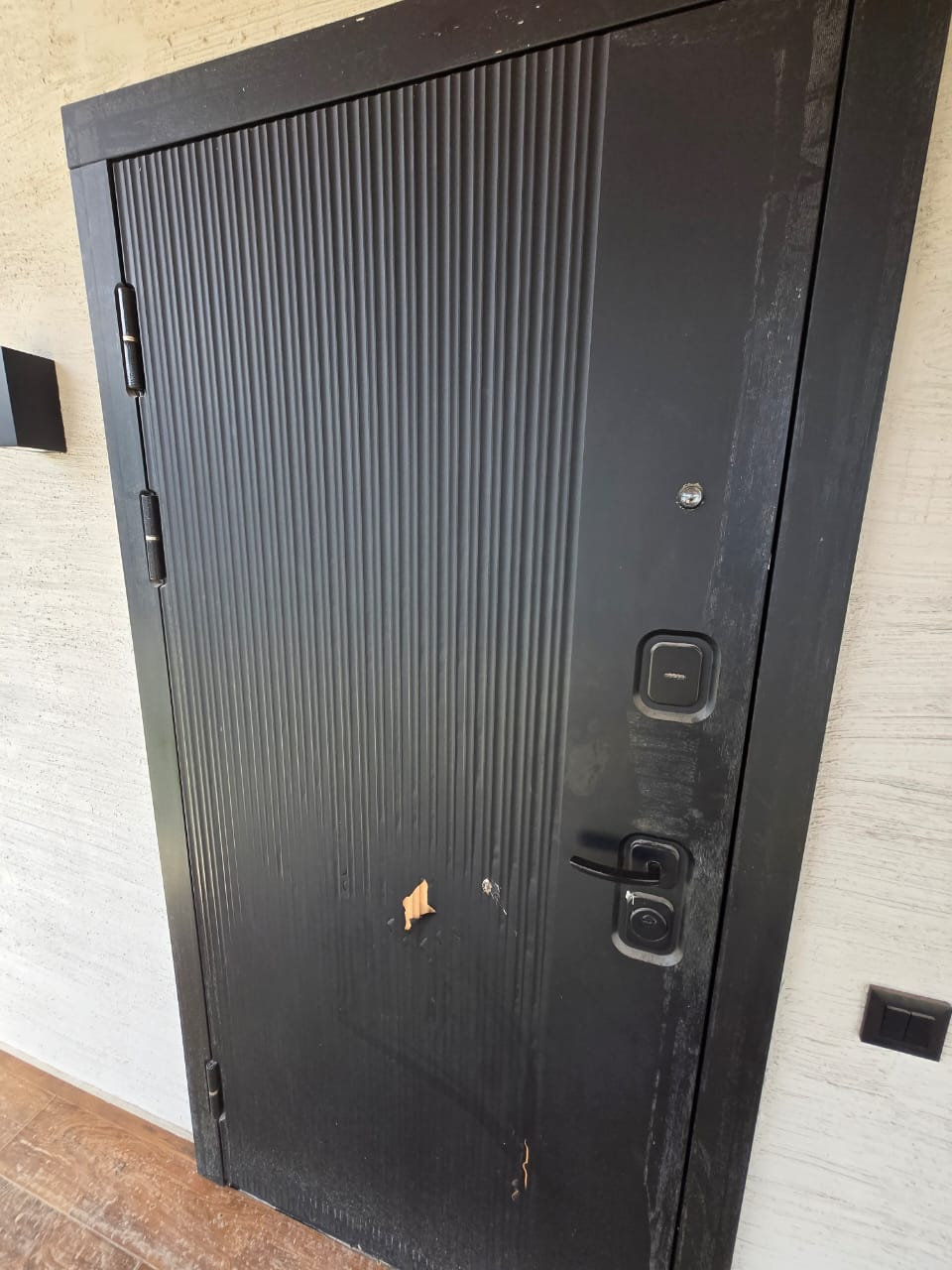 Фото двери до покраски