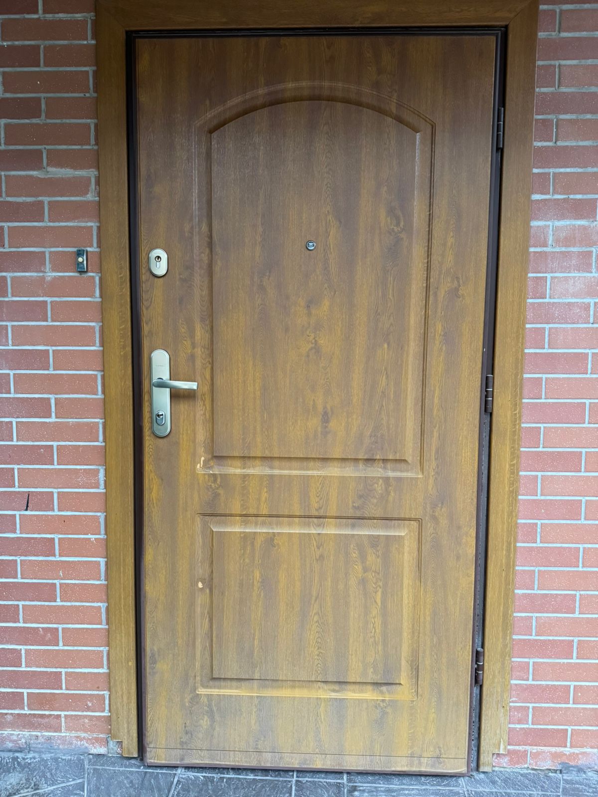 Фото двери до покраски